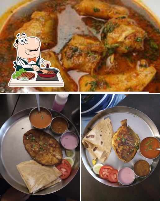 Get meat dishes at Hotel Kokan Lajjat
