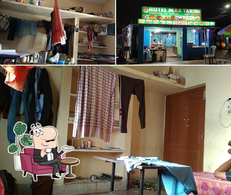 The interior of Hotel Maa Tarini