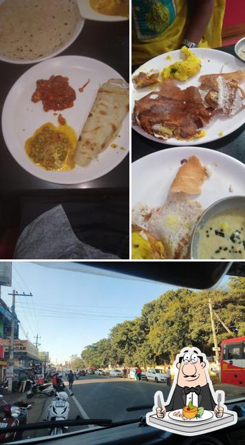 The restaurant's food and exterior