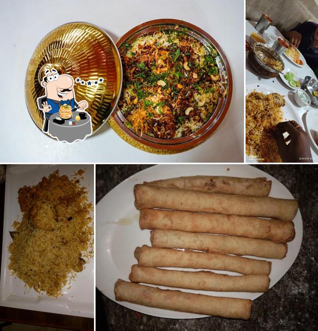 Food at Hyderabad Briyani House