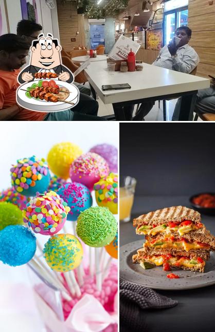 Check out the picture showing food and interior at One and Only Pizza