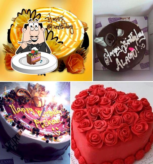 See this pic of THE CREAMS