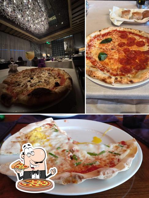 Try out various kinds of pizza