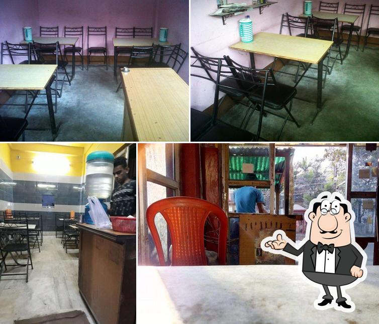 Take a seat at one of the tables at Big Boss Restaurant