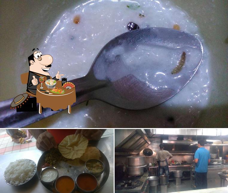 Meals at Shanthi Sagar