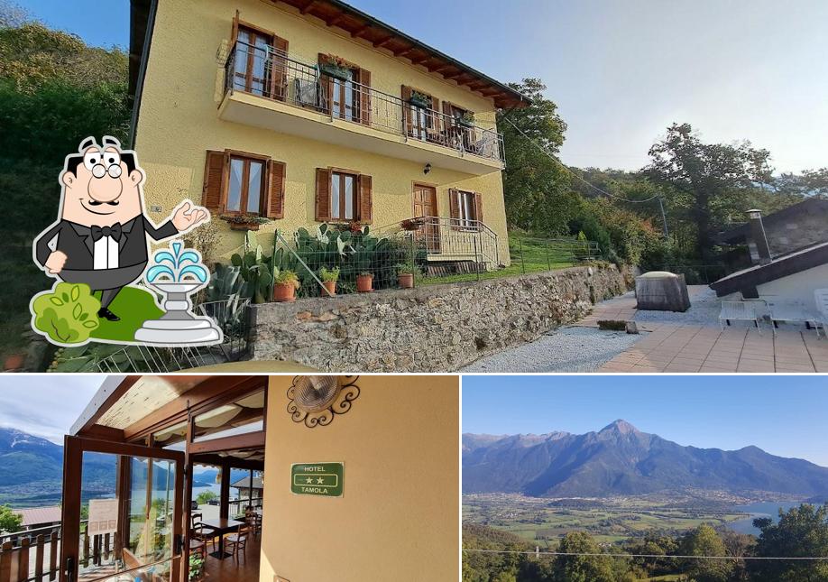 Gli esterni di Albergo Tamola