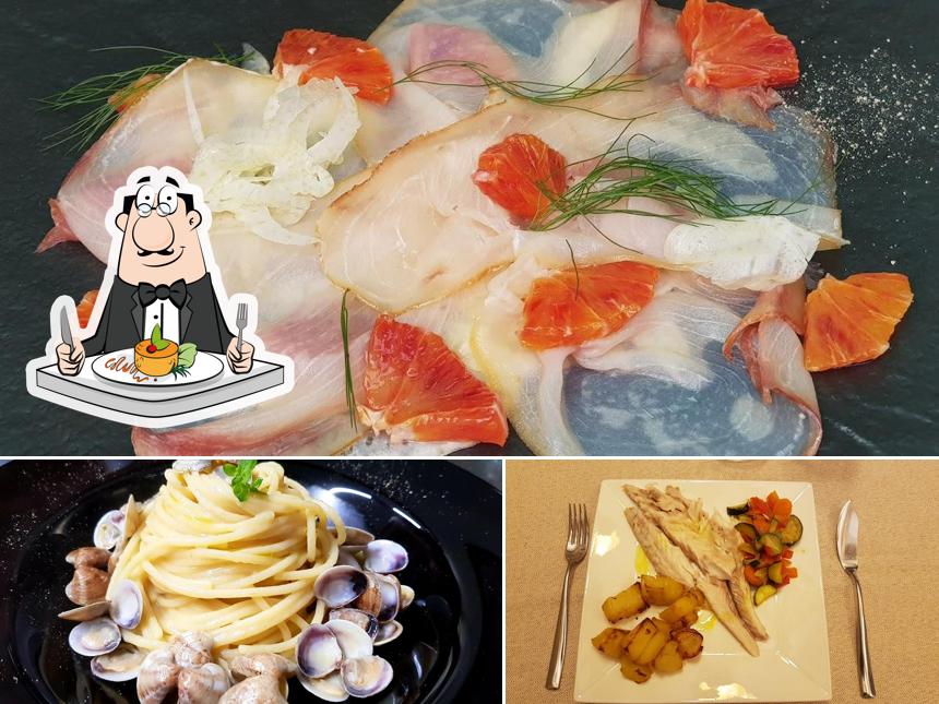 Platti al Trattoria All'Isola