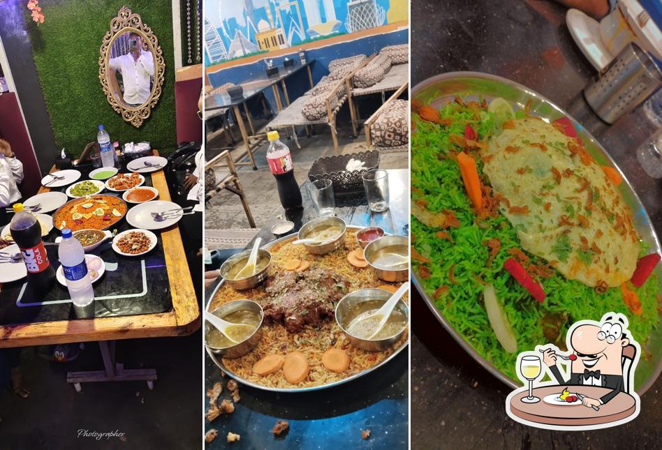 Food at Al Habibi Kepsa Dhaba