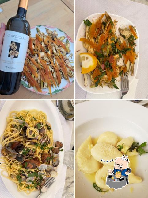 Cibo al Bar Angelo e Galia Specialità Sarda