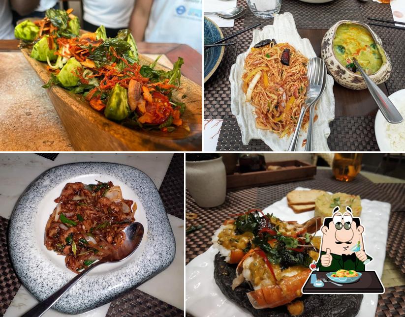 Food at Bo tai Qutub