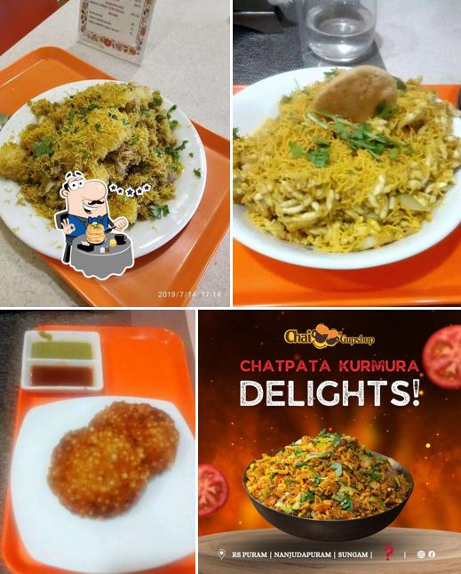 Food at Chai n' Gupshup Tea Hangout