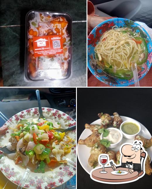 Food at Chinese Hut