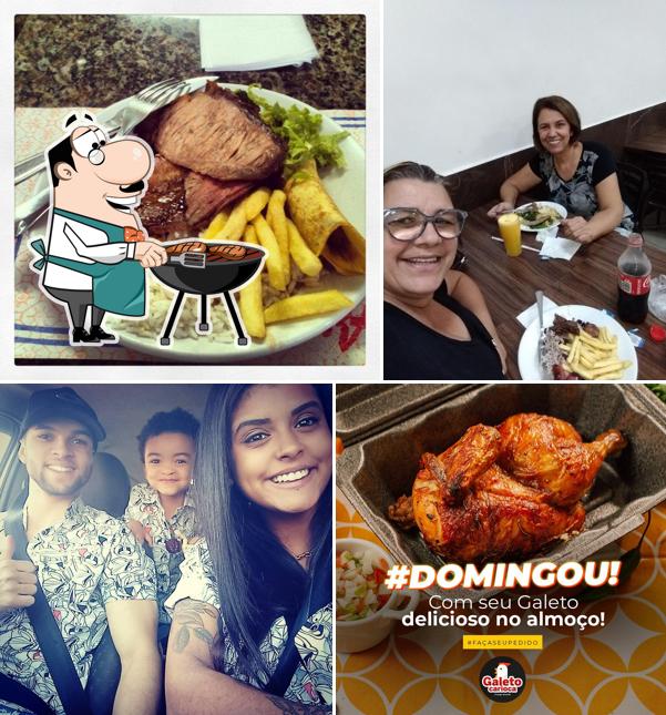 Galeto Carioca oferece refeições de carne
