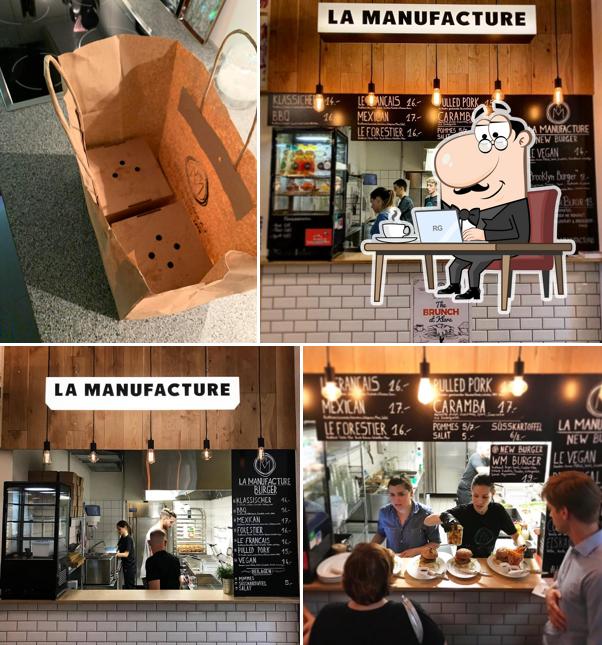 Gli interni di La Manufacture
