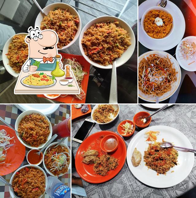 Food at Paradise Fast Food
