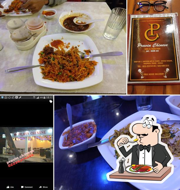 Meals at Pravin Chinese Bcabin
