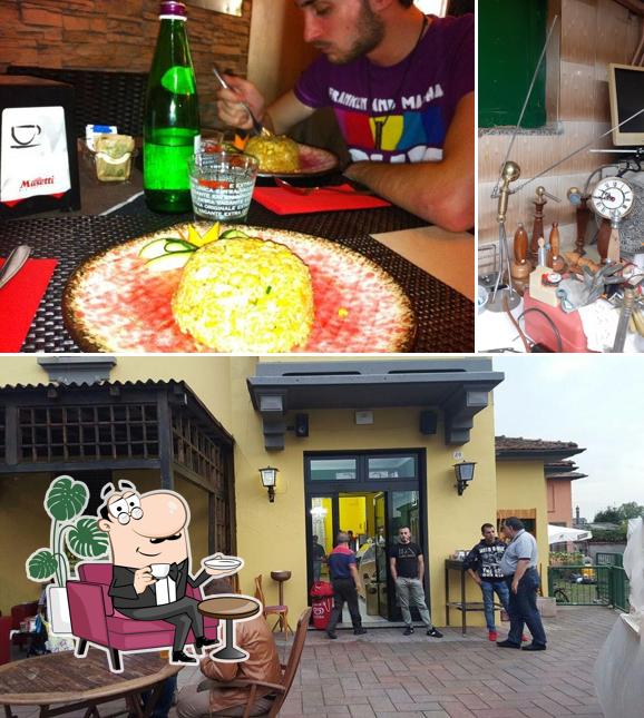 Gli interni di Bar trattoria greco