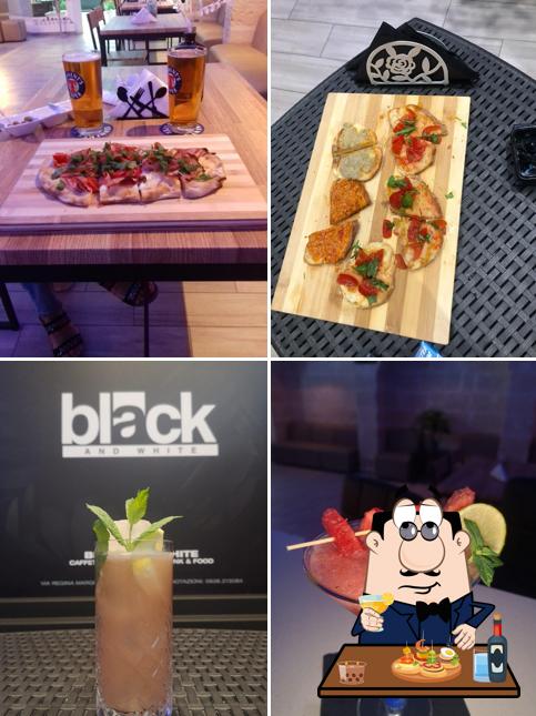 Bruschette al Black and White