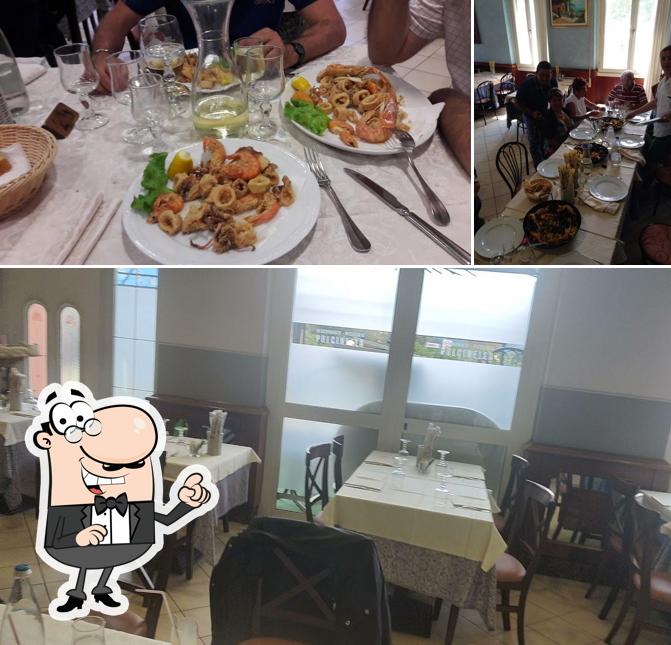 Gli interni di Pulcinella