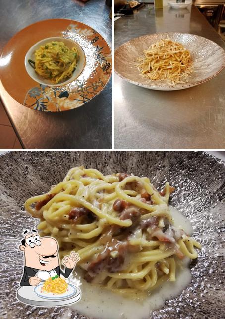 Spaghetti alla carbonara al Alla Cesa