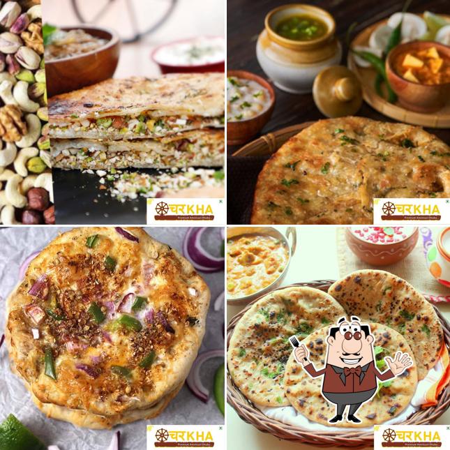Food at Charkha Hospitality Now Amritsari Kulcha & Channa, Sector 9 Panchkula Wale