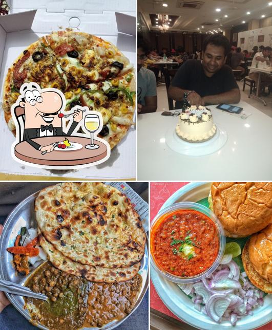 Food at Janak Dhaba