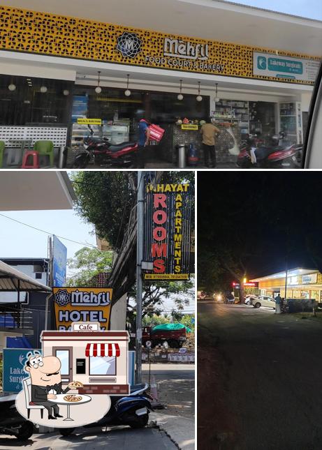 Check out how Mehfil Food Court & Bakery looks outside