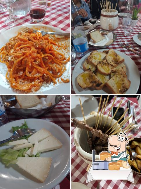 Pane all'aglio al Ristorante La Foce