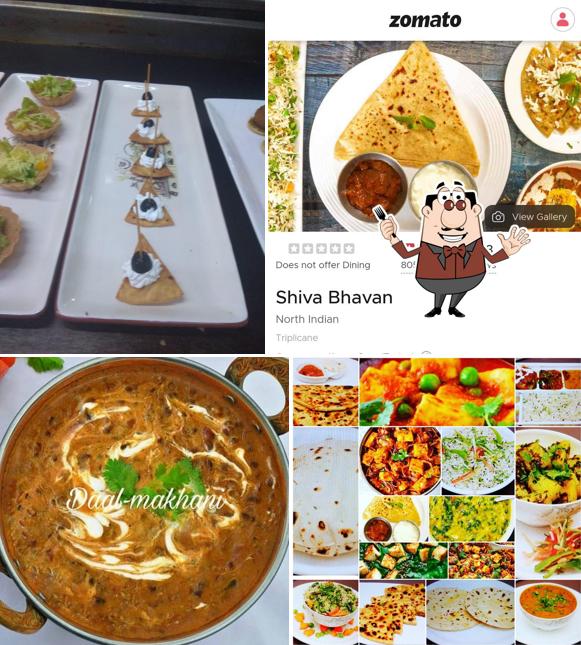 Food at Shiva Bhavan