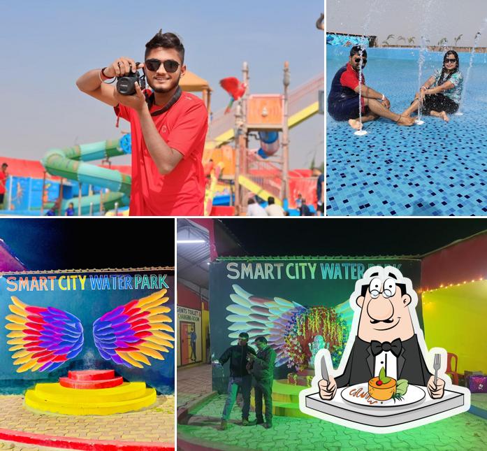 Food at Smart city water theme park