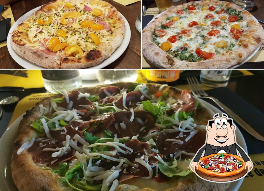 A Semola pizzeria siciliana, puoi ordinare una bella pizza