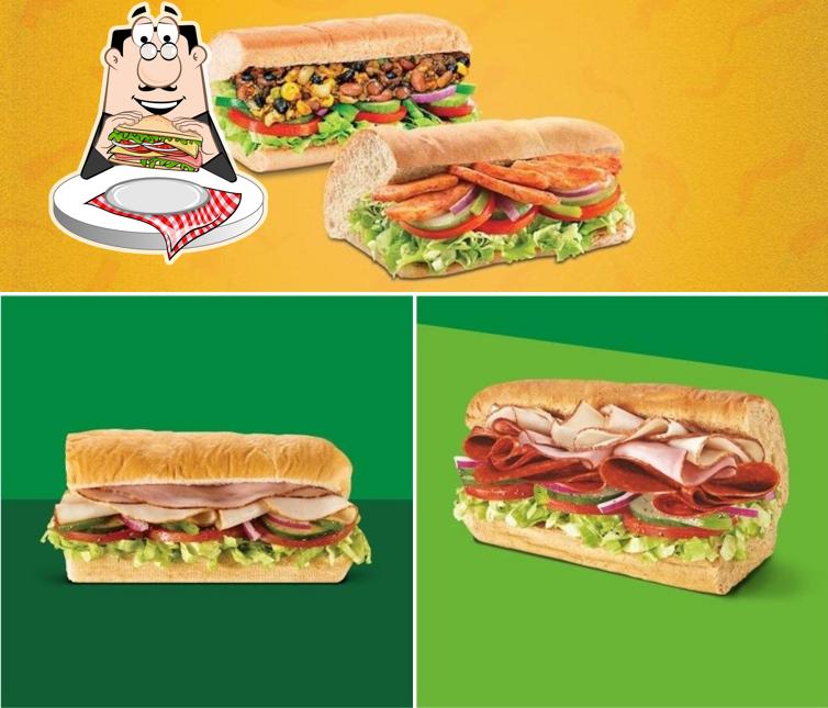 Club sandwich at Subway DLF Chennai