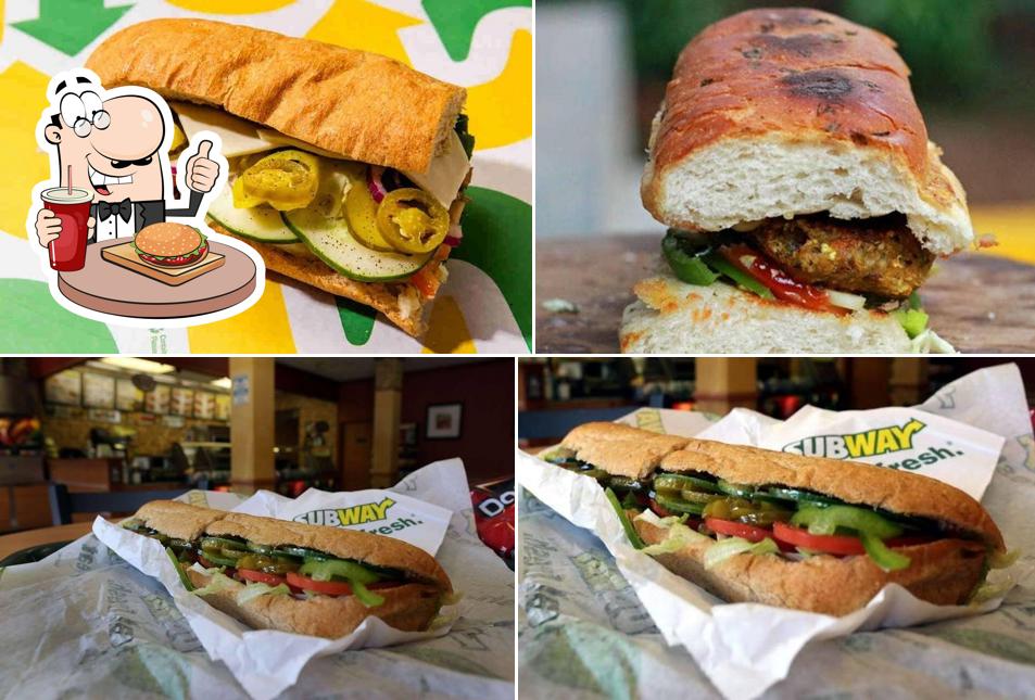 Subway Old Rajinder Nagar serves a selection of options for burger lovers
