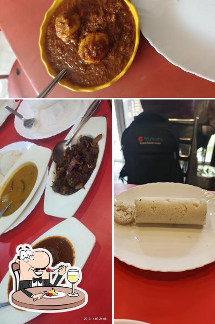 Food at The Royale Restaurant & catering services