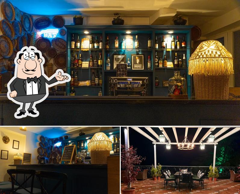 The interior of Tipsy Yake A Rooftop Bar & Grill @ Hotel Mount View