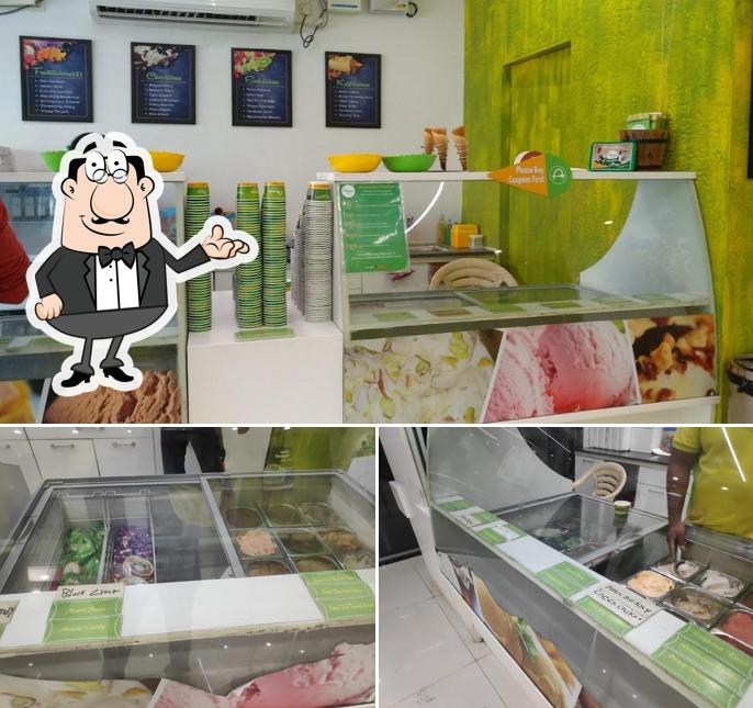 Check out how Apsara Ice Creams looks inside