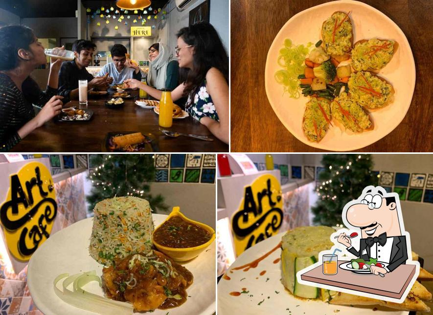 Food at Art Cafe