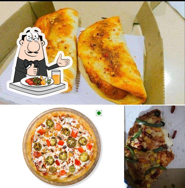 Food at Dominos Pizza