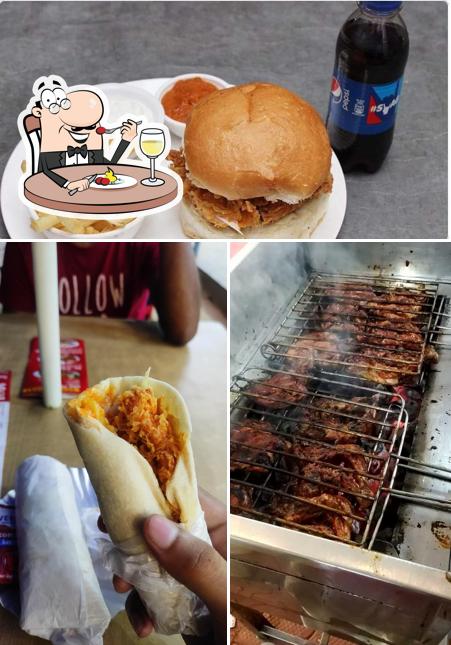 Pulled pork sandwich at Filli bites