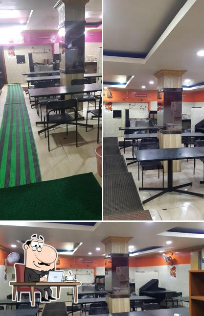 The interior of Mohans Restaurant