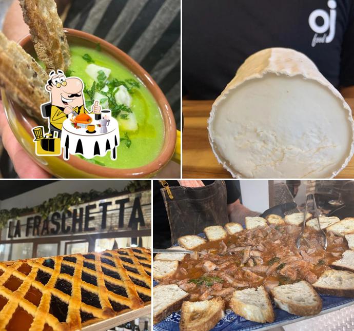 Platti al Oj Food, la Fraschetta