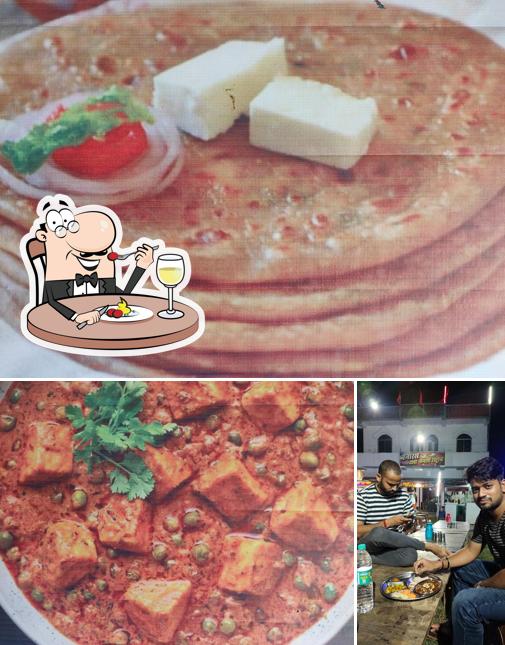 Food at Banaras dhaba and family restaurant