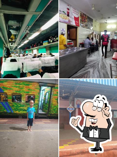 The interior of Food in Train