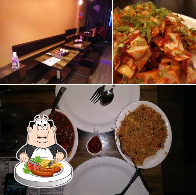 Check out the photo depicting food and dining table at Fudboy