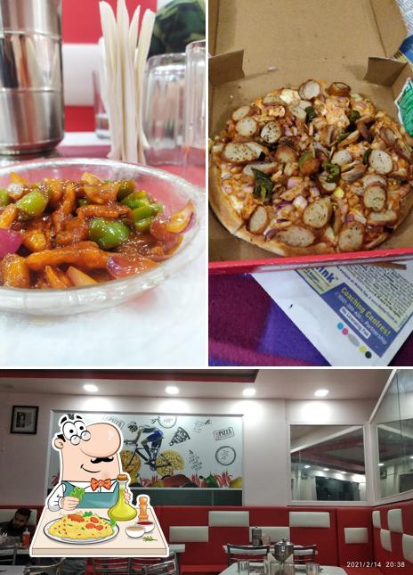 Food at Laziz Pizza Chamba