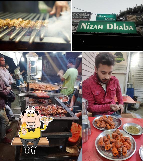 Try out seafood at Nizam Dhaba halal restaurant