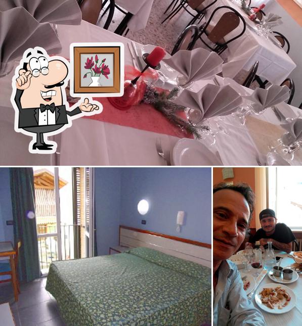 Gli interni di Albergo Nord America