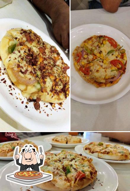 Get pizza at Sasa Chill-Out Restaurant ( Halal Food )