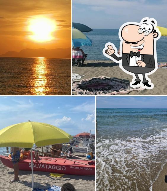 Puoi goderti l'aria fresca dal dehors di Spiaggia Libera Trabucco