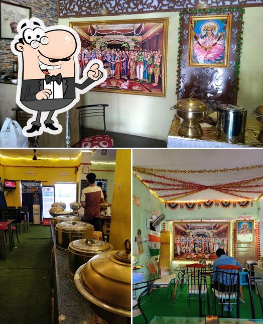 The interior of Sri Gayatri Devi meals home